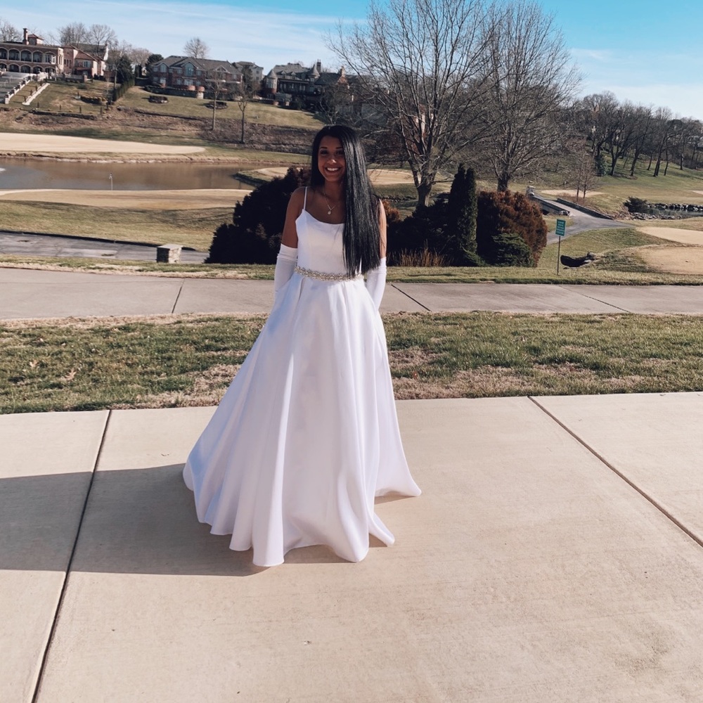 White dress